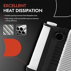 A-Premium Engine Coolant Radiator Assembly