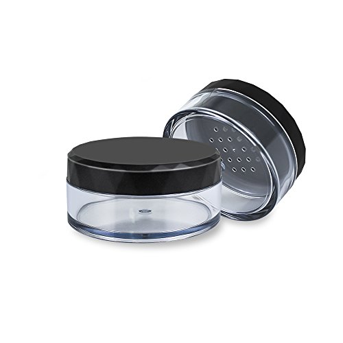 Topwon Portable Loose Powder Container Makeup Case Travel Kit 50ml