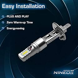 NINEO H1 LED Fog Light Bulbs - CSP Chips 800LM