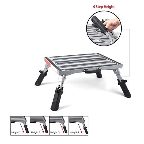 3 Folding+Adjustable+Aluminium+Reflective+Anti+Slip