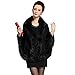 Roniky Women Luxury Bridal Faux Fur Shawl Wraps Cloak Coat Sweater Cape