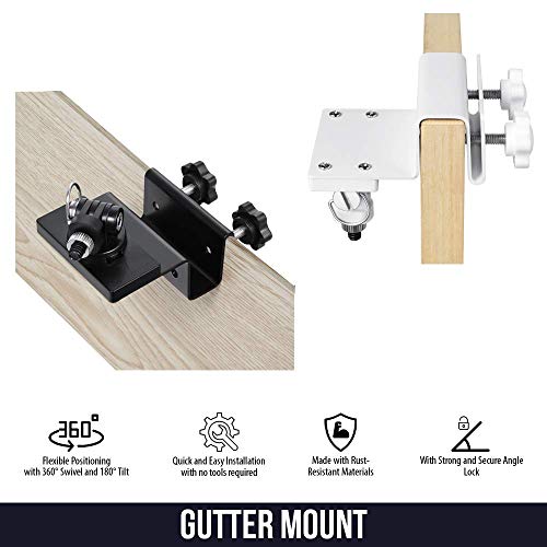 1 Weatherproof+Gutter+Outdoor+Universal+Adapter