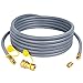 X Home 24FT 1/2 Inch ID Natural Gas Hose with Quick Connect Fitting, Propane to Natural Gas Conversion Kit for Grill, BBQ, Patio Heater and More