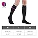 Fytto 1067 Ribbed Compression Socks for Professionals 15-20 mmHg - Graduated Medical Support for Flight, Travel, DVT and Edema - Extra-Large, Black