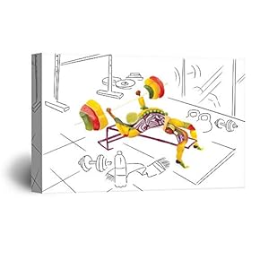 Canvas Wall Art Print Gallery Wrap Modern Home Decoration Ready to Hang - 12x18 inches