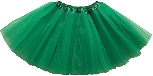 Lovelyprincess Green 3 Layers Classic Girl's Ballet Tutu Skirts, M size