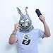 Donnie Darko FRANK the Bunny Rabbit MASK Latex Overhead With Fur Halloween Prop