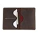Robrasim Distressed Leather Passport Holder - Handmade Cover and Travel Wallet - For Men & Women - Coffee