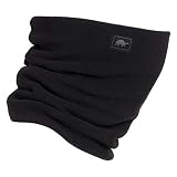 Turtle Fur - Double-Layer Neck Warmer, Chelonia 150 Fleece, Black