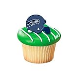 NFL Seattle Seahawks Cupcake Rings 12 Pack
