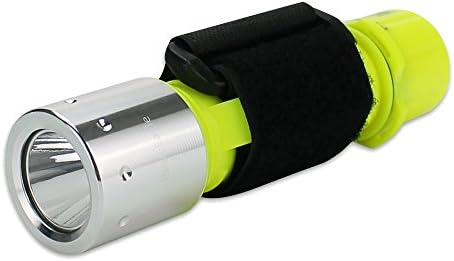 iBlueEagle Professional Diving Flashlight 600 Lumen Bright LED Submarine Light Scuba Safety Lights Waterproof Underwater Torch for Outdoor Under water Sports
