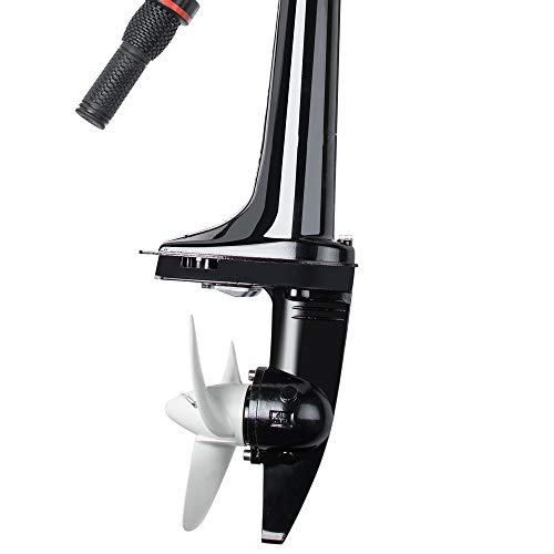 Enshey 3.6HP Outboard Motor 4 Stroke Inflatable 55CC Fishing Boat