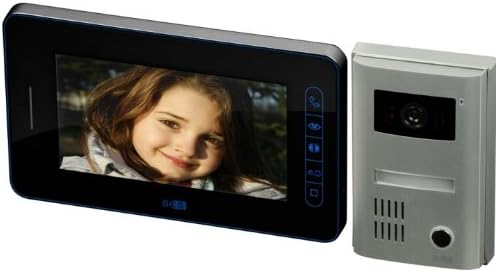 SCS Sentinel Sofia M1E8 TOP B Video Interphone, Black