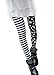 Asoidchi 2014 Ladies Girls Elastic Stitching Stars Stripes Leggings Tights Pants
