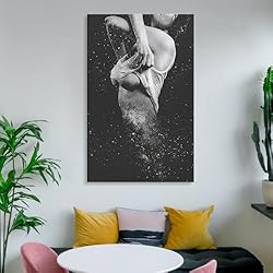 Black And White Woman Sexy Aesthetic Poster Posters