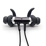 Bluetooth Headphones,Wish House NT91 Bluetooth 4.1 Stereo Magnetic In-ear Wireless Earbuds Headset Earphones,Sweatproof Earhook Headphones,Secure Fit for Gym Hiking Jogger (Black)