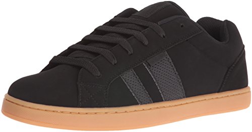 Osiris Men's Loot Skateboarding Shoe, Black/Gum, 6 M US