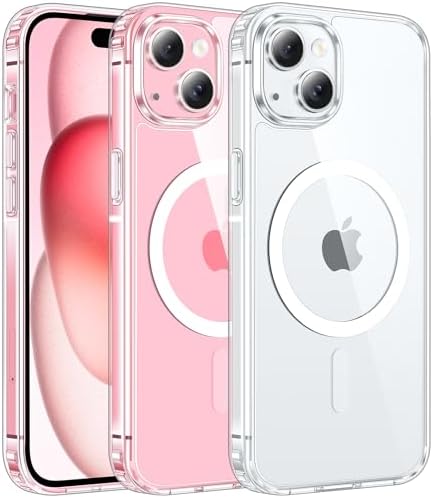 Amazon.com: Apple iPhone 15 Plus Silicone Case with MagSafe - Clay