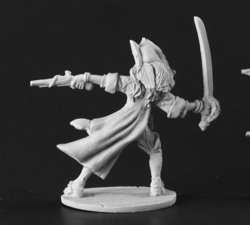 Dark Heaven Legends Elizabeth Pirate Captain Miniature Reaper