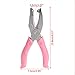 Handheld 1 Hole Punch - Star Shape, Metal Paper Punch with Skid-Resistant Pink Grip, 36mm Depth Craft Punch For Home Decoration Scrapbooking Tool Office Binding Supplies