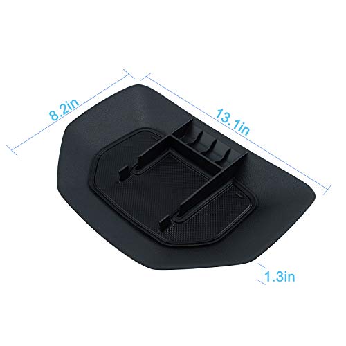 image for JDMCAR Dash Center Console Table Storage Tray,Instrument Organizer ABS