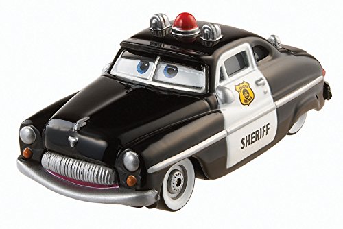 Disney/Pixar Cars, 2015 Radiator Springs Die-Cast Vehicle, Sheriff #3/19, 1:55 Scale