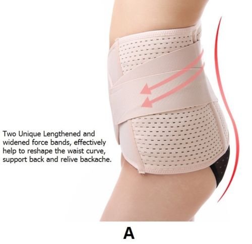 Postpartum Recovery Belly Waist Wrapper Belt Breath for Woman