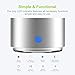 Travel Case Packed, Wireless Mini Bluetooth Speaker with Custom Bass Radiator. EWA A106, Small But Loud, The Next Generation of Portable Speakers for Home, Outdoors, Shower (Silver)thumb 4