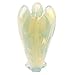 2Pieces Opalite Beautiful Carved Crystal Angel Stone Statue Figurines Reiki Healing 1.6