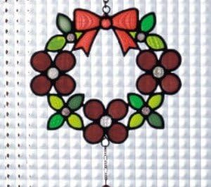 Amazon ステンドグラス ブリエット リボンリース ステンドグラス シール シート 材料 作り方 テープ Fs01gm 有限会社ハーモニー ホーム キッチン