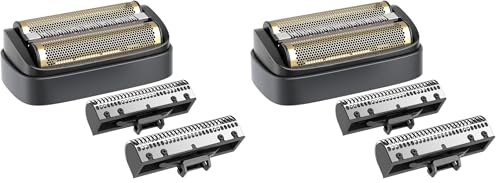 Andis 17330 Resurge Lámina y Cuchillas de Repuesto para Afeitadora, Negro (Paquete de 2)