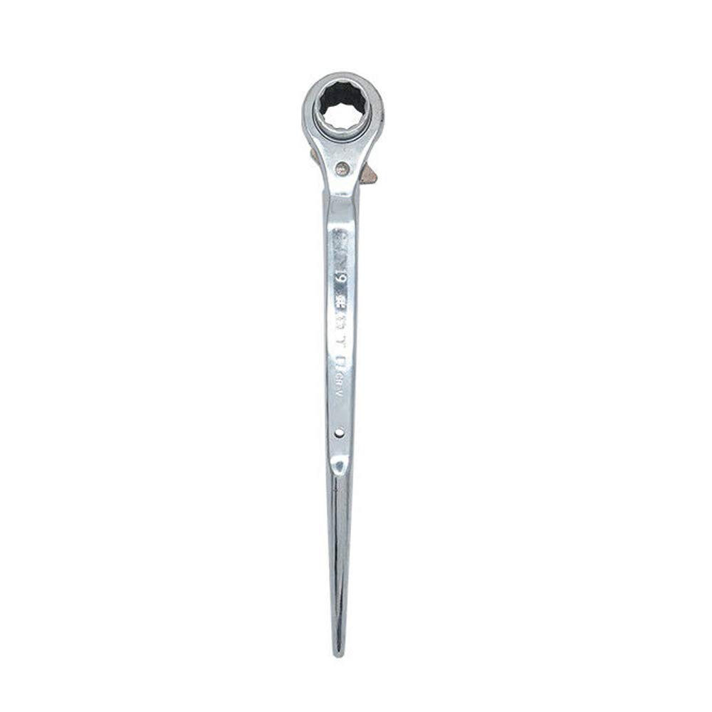 19-22mm Ratcheting Podger Scaffold Wrench Cr-v Ratchet Podger Spanner Quick Release Tool