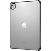 CASETiFY Impact Case for iPad Pro 12.9" (3rd/4th/5th/6th Gen) - Clear Black - Clear Black
