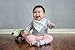 Baby Bandana Drool Bibs, Unisex 4 Pack Gift Set for Drooling and Teething Boys and Girls, Soft and Absorbent Cotton by Farnod Baby
