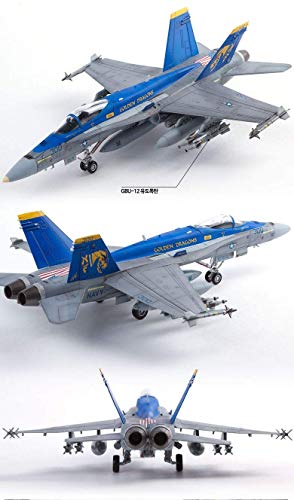 Academy 12547 USN F/A-18E VFA-143 Pukin Dogs 1/72 Scale Model Kit