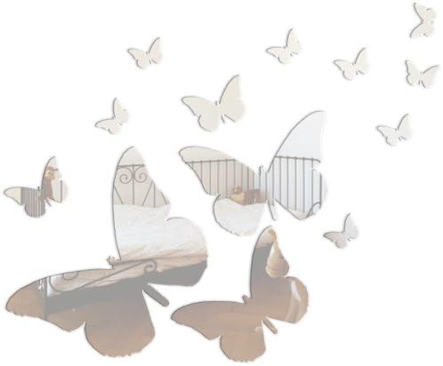 Mungai Mirrors Butterflies Acrylic Mirror Pack