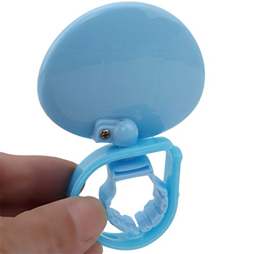 YouCY Bicycle Rearview Mirror Rotatable 360 Degree Handlebar Rearview Mirror Adjustable Handlebar Rear View Mirrors for Bicycle Mountain Road Bike,Blue