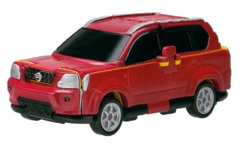 Bandai VooV VS05 Transforming Toy Car [Nissan X-Trail ~ NEXCO East Japan Road Maintenance Work Car]