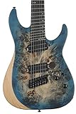 Schecter Reaper-7 Multiscale - Satin Sky Burst