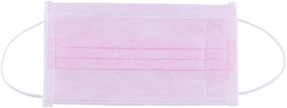 Delleu 10 Pieces Count 3-Ply Disposable Earloop Face Mask