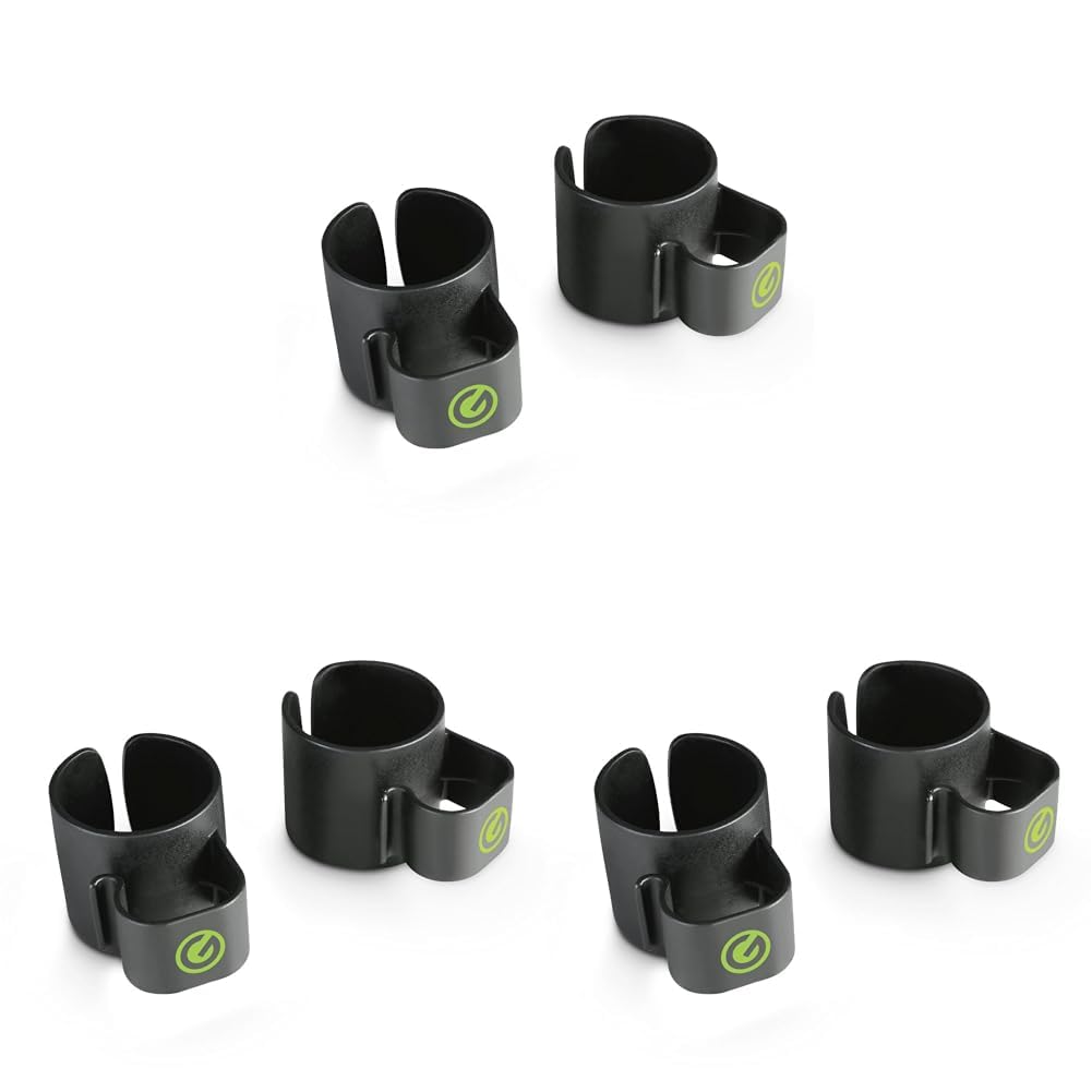 Gravity SA CC 35 B - Cable Clips for 35 mm Speaker Pole (Pack of 3)