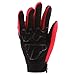 Motocross Motorcycle BMX MX ATV Dirt Bike Skeleton Racing Cycling Gloves Red