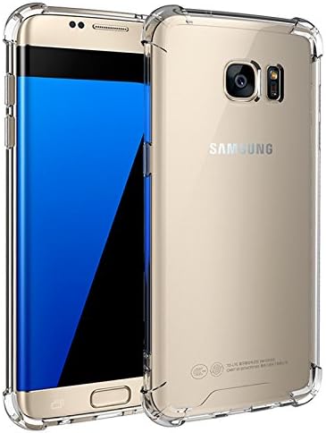 Galaxy S7 Case, Teclan [Crystal Clear] Anti-scratch Clear Back Panel + Bumper Cover Shock-absorption TPU bumper + Protective Corner for Samsung Galaxy S7 - Crystal Clear
