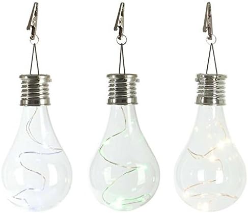 Waterproof Solar LED Light, SOUFUN Rotatable Outdoor Lamp Garden Camping Hanging LED Light Lamp Bulb
