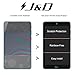 J&D Compatible for LG G Pad F2 8.0 Screen Protector (3-Pack), Not Full Coverage, HD Clear Protective Film Shield Screen Protector for LG G Pad F2 8.0 Crystal Clear Film