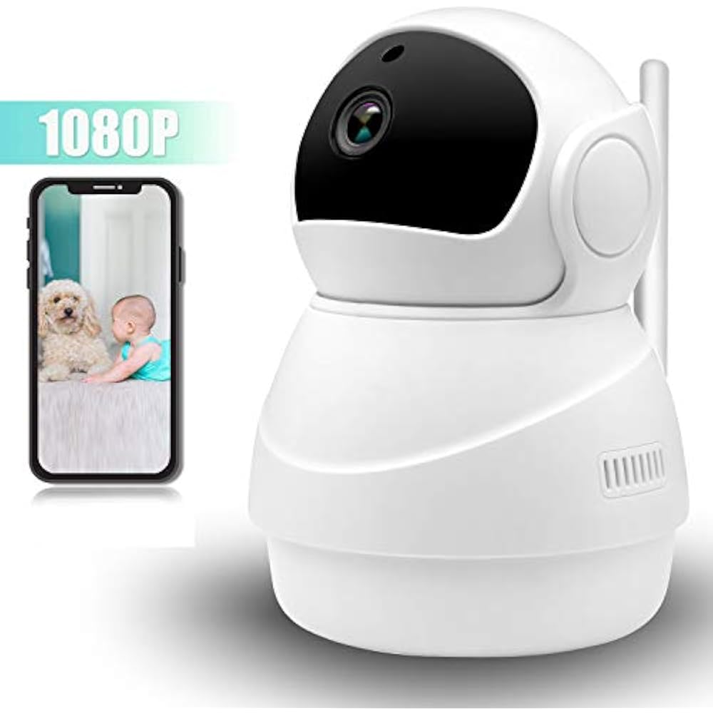Nanny Cam Wireless IP Camera 1080P, 360 Degree Smart WIFI Pan/Tilt/Zoom With 3D eBay