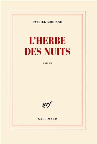 L'herbe des nuits: roman
