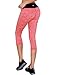 Yoga Reflex Women's Yoga Running Workout Capris Pants Hidden Pocket (XS-2XL)