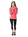 RBX Activewear Women's Fleece Sweatshirt Fashion Pullover With Pockets, Zip Mock Neck and Thumb Holes