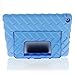 Gumdrop Cases Hideaway Stand for Samsung Galaxy Tab 4 10.1 Rugged Tablet Case Shock Absorbing Cover SM-T530, Light Blue/Royal Blue